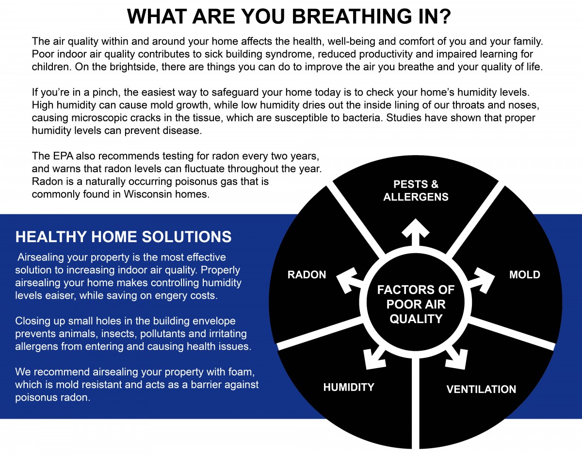 Healthy Home Solutions: Air sealing and Insulation